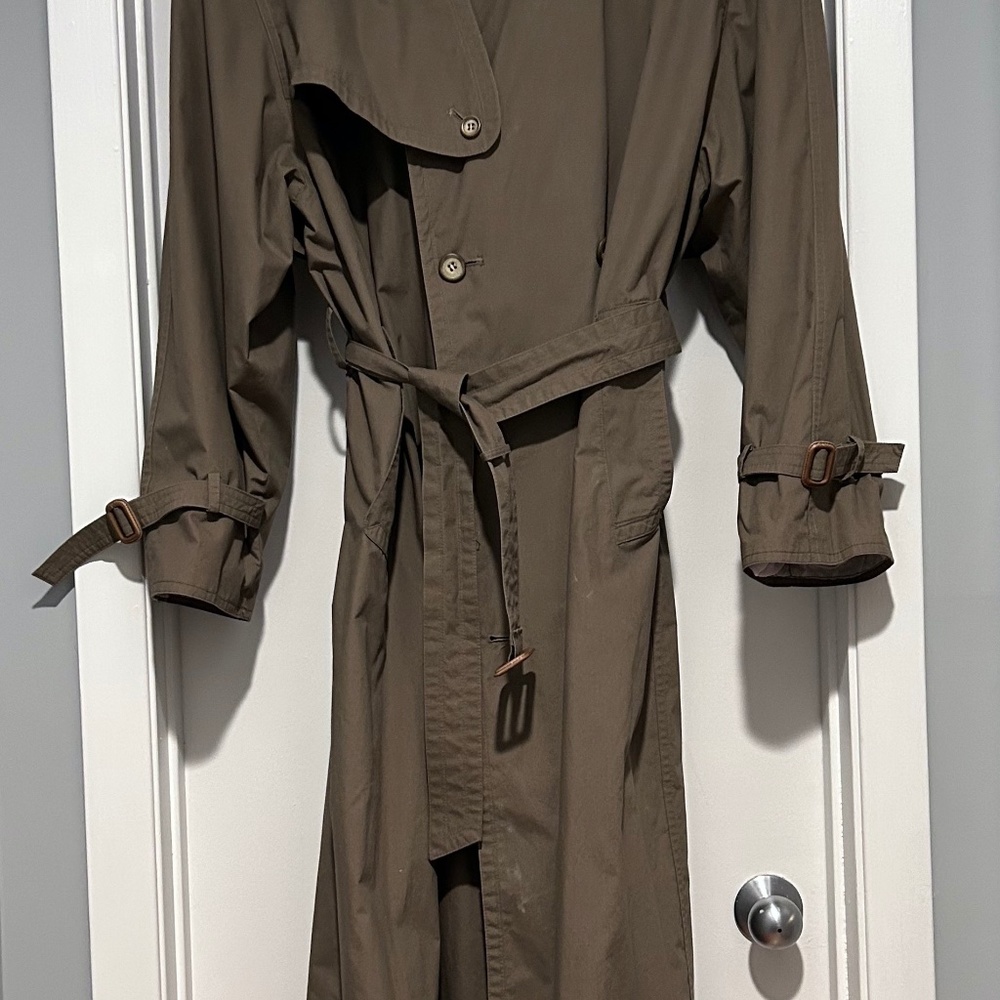 George Arthur Dunn VINTAGE Men's Spring Trench or Raincoat